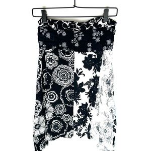 Beautiful Italian asymmetrical tie waist skirt